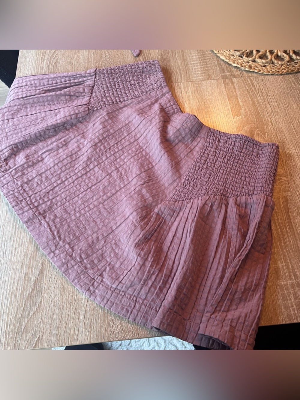 Free People Drew Pucker Check Skirt Set - Picture 5 of 8
